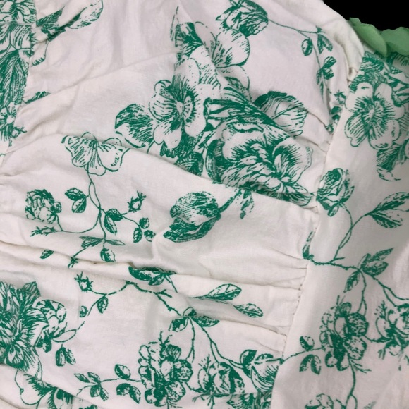 VTG Fit & Flare Spring/Summertime Dress, Strapless SZ 3; March, St Patrick’s - Picture 9 of 10